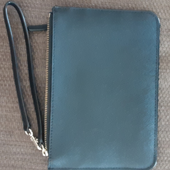 Kate Spade New York Black Saffiano Leather Wristlet - Picture 3 of 5